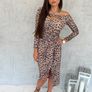 Long dress with cut-out Image 4