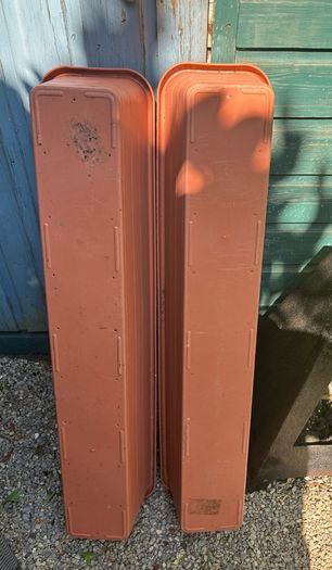 2 x Large Window Boxes