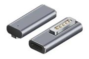Premium Quality Type-C to Macbook Magsafe 2 Charger Adaptor Grey
