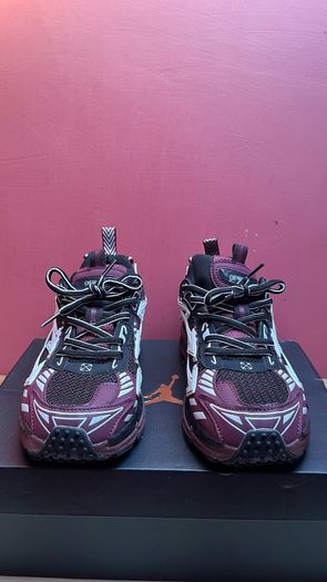Off-White Be Right Back Sneakers Burgundy - EU 42 (Brand New)