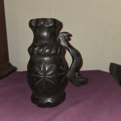 Mid-century Spanish Lobeco Folk Art Pitcher