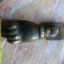 antique brass door knocker Image 3