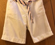 Tommy Hilfiger white cotton shorts