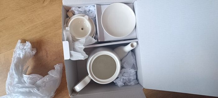 Ripple Beverage Pot, Cream & Sugar Set