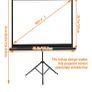 60 inch Portable Projection screen Image 6