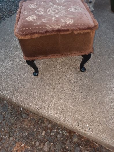 vintage footstool