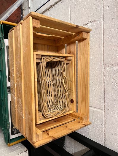 Rustic Styling Lot - Baskets, Crates & Wooden Props