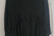 ZARA black polka dot dress size xs fit size 10