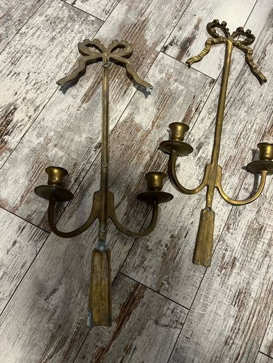vintage candle holders