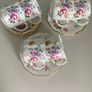 Set of six Royal crown Derby coffee cups and saucers Image 7