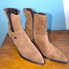boots Clarke ankle suede