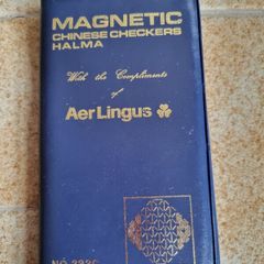 Aer Lingus Chinese Checkers Magnetic Travel Size