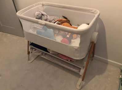 Mamas & Papas Lua Bedside Crib Cot