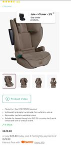 Joie Traver Car Seat 3- 12 years