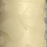 Laura Ashley Butterfly Pillar Candle NEW Image 2