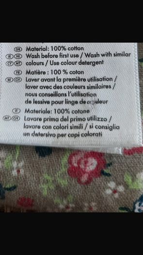 Cotton floral round tablecloth 160cm diameter new and in excellent condition with no issues FREE STANDARD POSTAGE INCLUDED