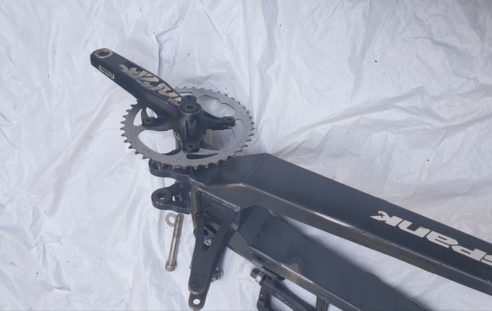 used electric  bike frame for sell its only a frame