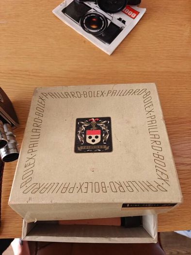 Vintage Paillard Bolex B8 8mm Cine Camera | Swiss Made | Boxed | Original Manuals & Accessories