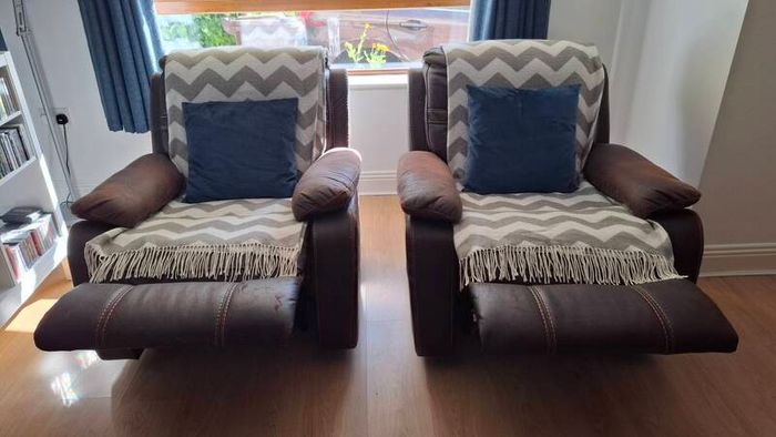 2 x Lazy Boy Armchairs