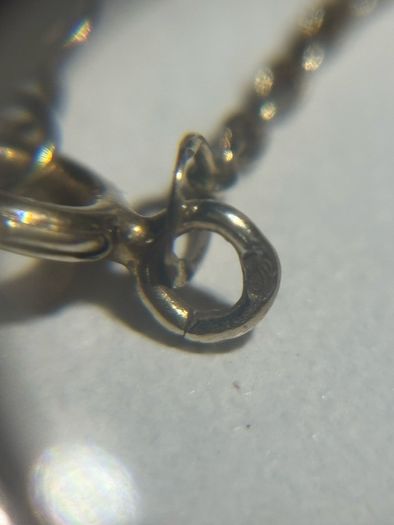 Sterling silver Y Necklace with gold washed star pendant