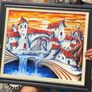 Hand made stained glass picture Image 7