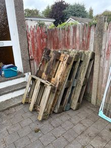 Pallets for firewood