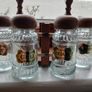Cute Vintage Herb Jars Basket Image 2