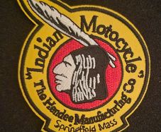 Indianmotorcycles , cloth patch.