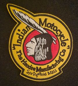 Indianmotorcycles , cloth patch.