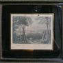 Scotland, Clyde River Medieval DUMBARTON CASTLE ROCK - 1836 Art Print Engraving in a frame Image 2
