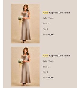 Junior Bridesmaid Dresses Taupe