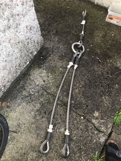 3-leg wire steel rope sling