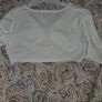 Paul Costelloe ivory white girls cardigan age 7-8 Image 5