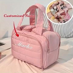 Large Capacity Makeup and Toiletry Bag + BRUSHES Personalised