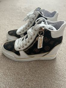 Guess trainers hidden heel wedge