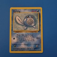 Poliwag Base Set Pokemon Card (058/102)