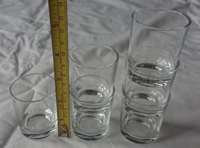Stackable Shot Glasses x 6