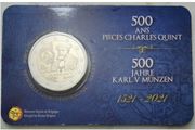 Belgium 2 Euro Brilliant Uncirculated Coin 2021 - 500 Years of Carolus V - 2 Euro Commemorative Coin