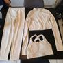 Figure Activewear 3-Piece Set - Pearl Almond - Size M - Brand New Image 9
