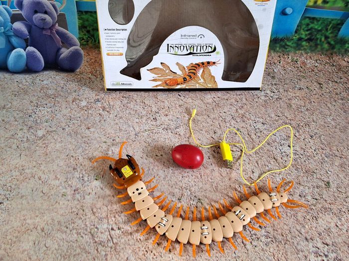 Moving toy Sentipede (Scolopendra Gigantea) (G01)