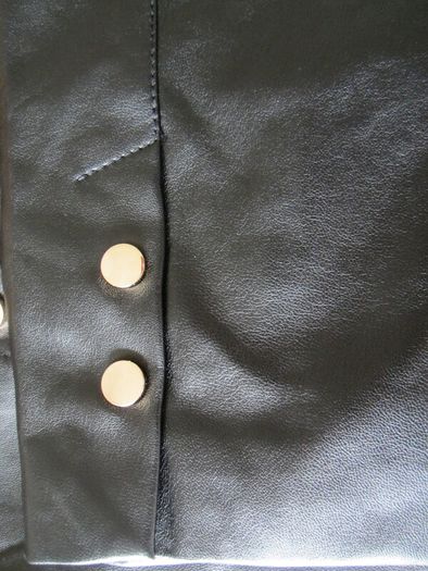 Soft Black Faux Leather Jacket - BNWT