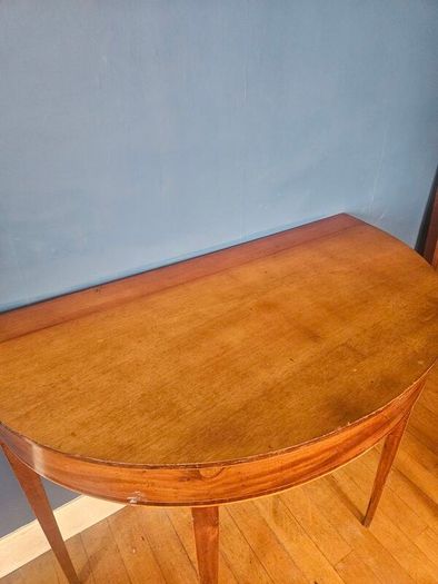Vintage Demi-lune table