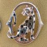 2 Beautiful Brass Brouches Image 7