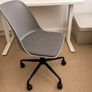Grey Swivel Office / Desk Chair / Office Chair Height Adjustable Image 2