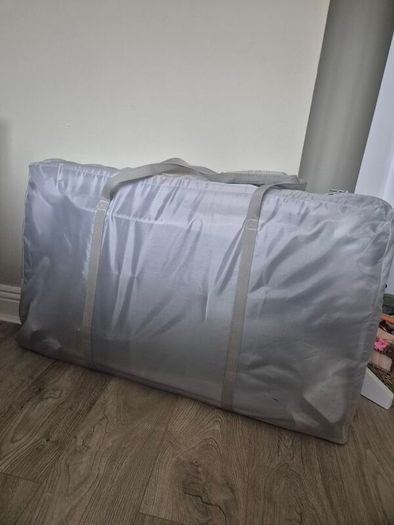 Tutti Bambini 2-in-1 Baby Bassinet & Bedside Sleeper - Dark Grey
