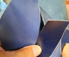 Genuine leather sheets for craft