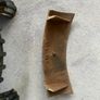 Vintage Brass Firegrate Solid and Iridescent Image 4