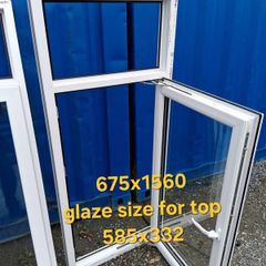 Brand new double glazed PVC Window