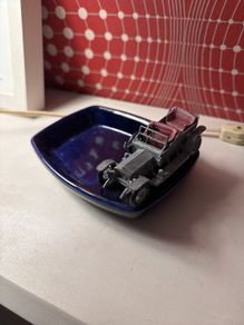 Lesney car vintage ashtray