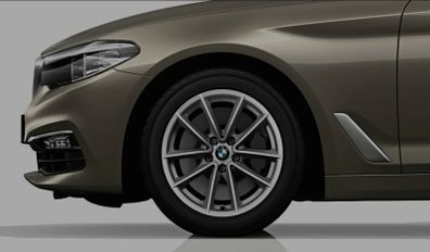 17inch Bmw G30 alloy wheels with good tyres
